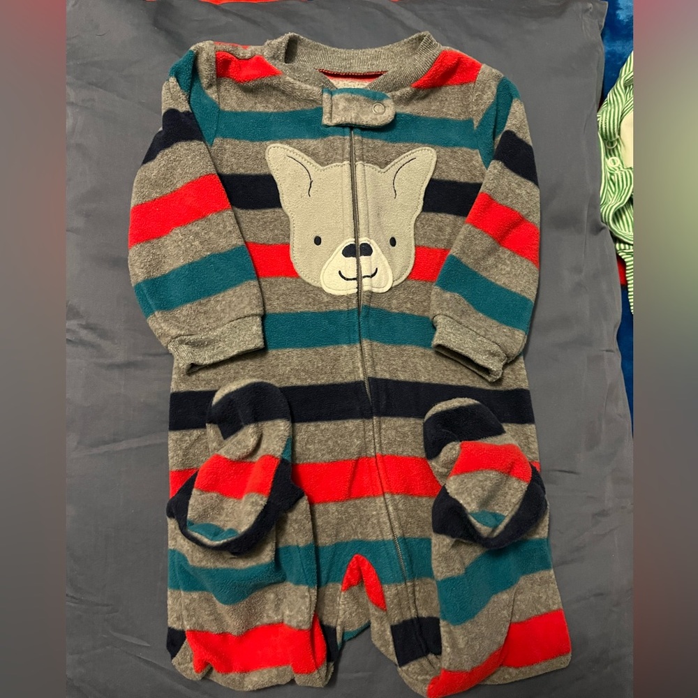 Infant Jammie onesie with footies size 6-9 months